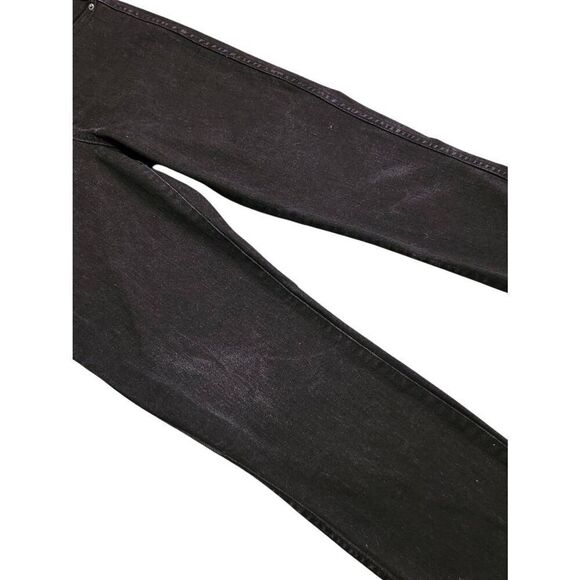 Spanx jeggings size medium petite black stretch tapered with back pockets - Picture 7 of 10